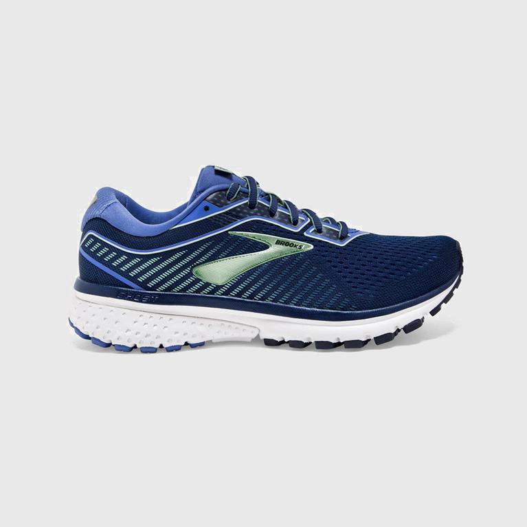 Brooks Ghost 12 Womens Road Running Shoes - Blue - Philippines (348790LUZ)